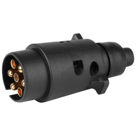 Connecteur de remorque en plastique à 7 broches 12/24V