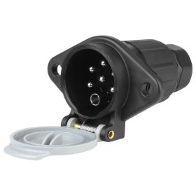   Prise de connecteur de remorque 7 PIN pour remorque, plastique - type S - 24V