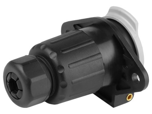 Prise de connecteur de remorque 7 PIN pour remorque, plastique - type S - 24V