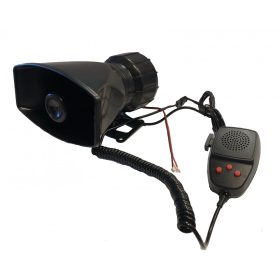 Sirène 3 voix avec microphone SZI-HS78016-3 12V/50W