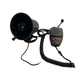Sirène 3 voix avec microphone SZI-HS78017-3 12V/50W