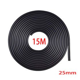     Bande décorative noire de 15 m de long et 25 mm de large KCS-A-25BK