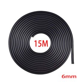      Bande décorative noire de 15 m de long et 6 mm de large KCS-A-6BK