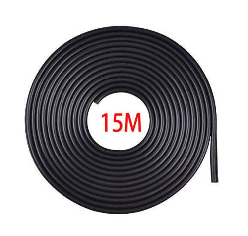    Bande décorative noire de 15 m de long et 6 mm de large KCS-A-6BK