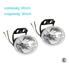 Feu antibrouillard ovale marqué "E" (KL-HY-001A)