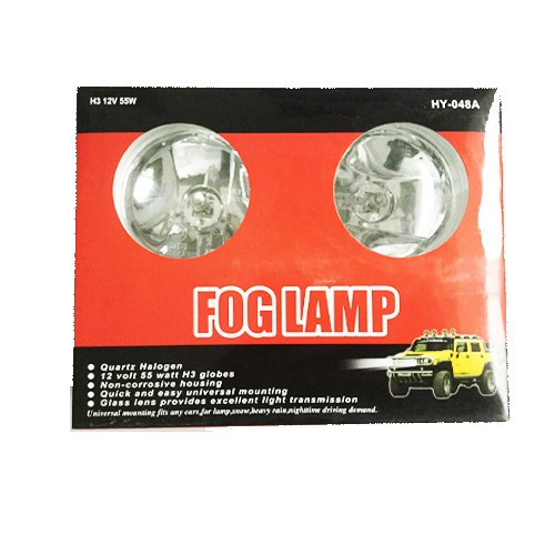 Feu antibrouillard rond de 100 mm marqué "E" (KL-HY-048A) 