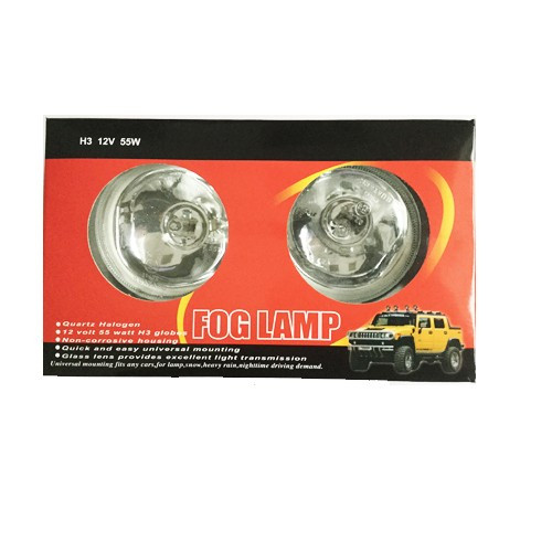 Feu antibrouillard rond de 90 mm (avec lumière perçante) marqué "E" KL-HY-085X 