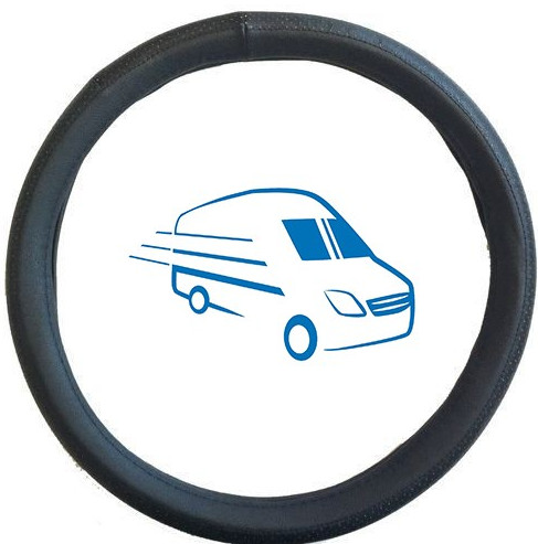 Teherautós Bőrhatású teherautós 42cm kormányvédő KV-HB23518-42