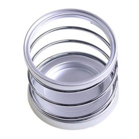 Rugós pohártartó univerzális - ezüst