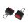 Boucle de ceinture de sécurité / Boucle de service 2 pcs W04503-3-1