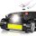 27112 Lampe Frontale USB L-T21 - Lampe LED COB puissante 4 fonctions