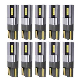 LED T10 2 SMD CANBUS 12-24V 10DB/PAQUET (T10-2SMD)