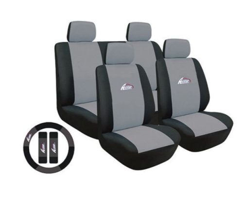 Univerzális üléshuzat szürke-fekete UL-AG23001BG
