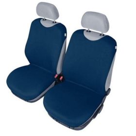 Pack de 2 housses de siège Tricot bleu