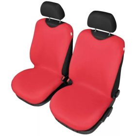 Pack de 2 housses de siège Tricot rouge