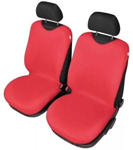 Pack de 2 housses de siège Tricot rouge