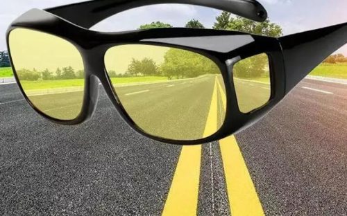 Lunettes de conduite pour amélioration de la vision nocturne W03760-1