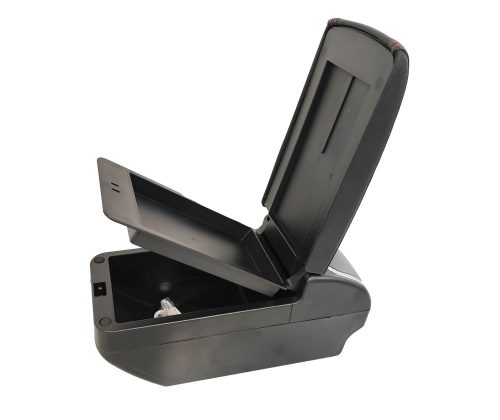 Coude universel en cuir artificiel effet usine - 4USB-S - largeur de console réglable
