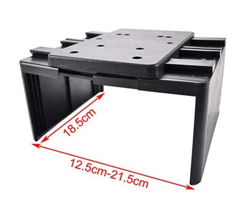 Coude universel en cuir artificiel effet usine - 4USB-S - largeur de console réglable