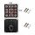 Stroboscope carré 16 LED - Signal E - 12-24V