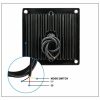 Stroboscope carré 16 LED - Signal E - 12-24V