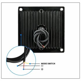 Stroboscope carré 16 LED - Signal E - 12-24V