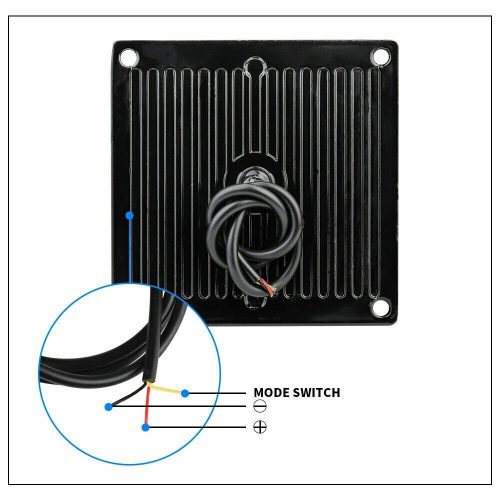 Stroboscope carré 16 LED - Signal E - 12-24V
