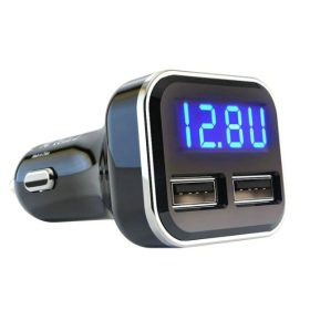 13054 Chargeur USB + voltmètre numérique 24W-4,8A
