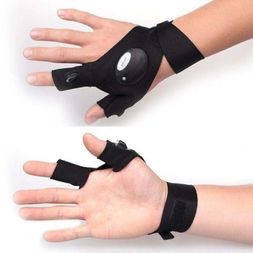Gants lumineux LED