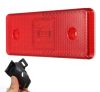 Indicateur de largeur 6 LED avec support - rouge 12-24V - marquage E