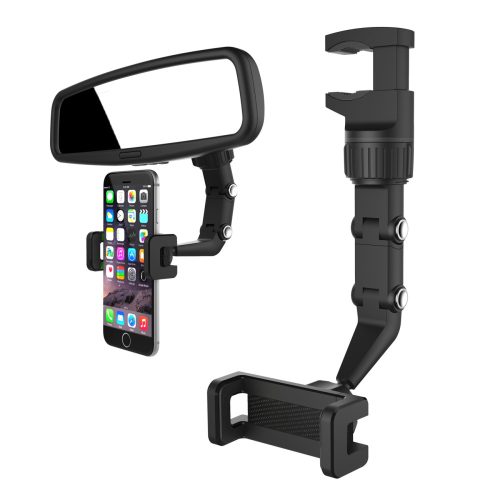Support de téléphone pouvant être placé sur le rétroviseur
