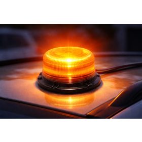   23077 Feu clignotant de toit jaune - - Signal E - 12-24V 2835MD 24LED - WL961