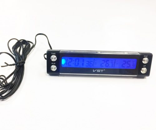 Thermomètre numérique extérieur/intérieur - Date/heure