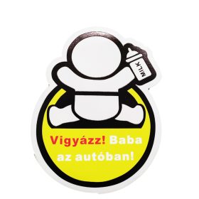 Sois prudent! Bébé dans la voiture ! Magnétique