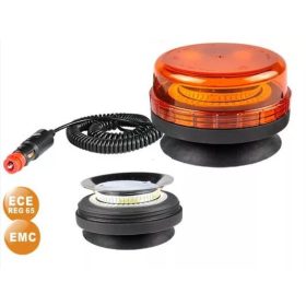   23046 Feu clignotant de toit jaune - 3 fonctions - Signal E - 12-24V 2835MD LED - WL400SN